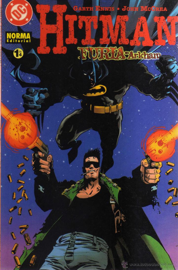 C&oacute;mics: HITMAN FURIA EN ARKHAM COMPLETA 4 N&Uacute;MEROS - CJ188 - Foto 1