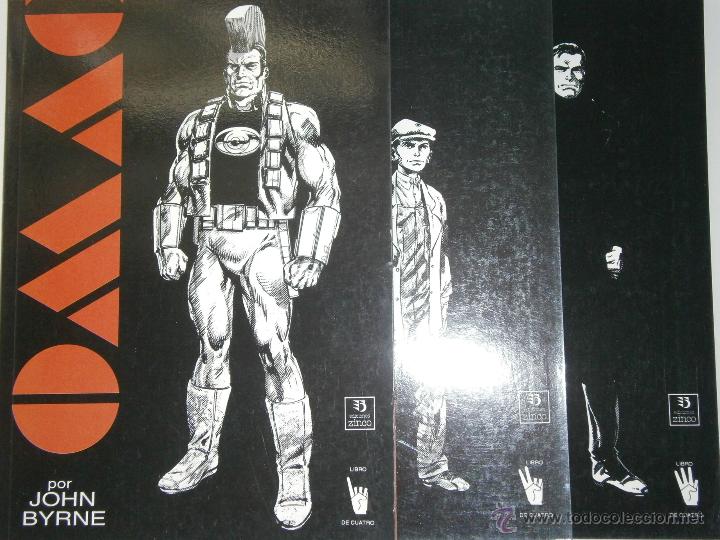 C&oacute;mics: OMAC JOHN BYRNE 3 PRIMEROS TOMOS ZINCO EC - Foto 1