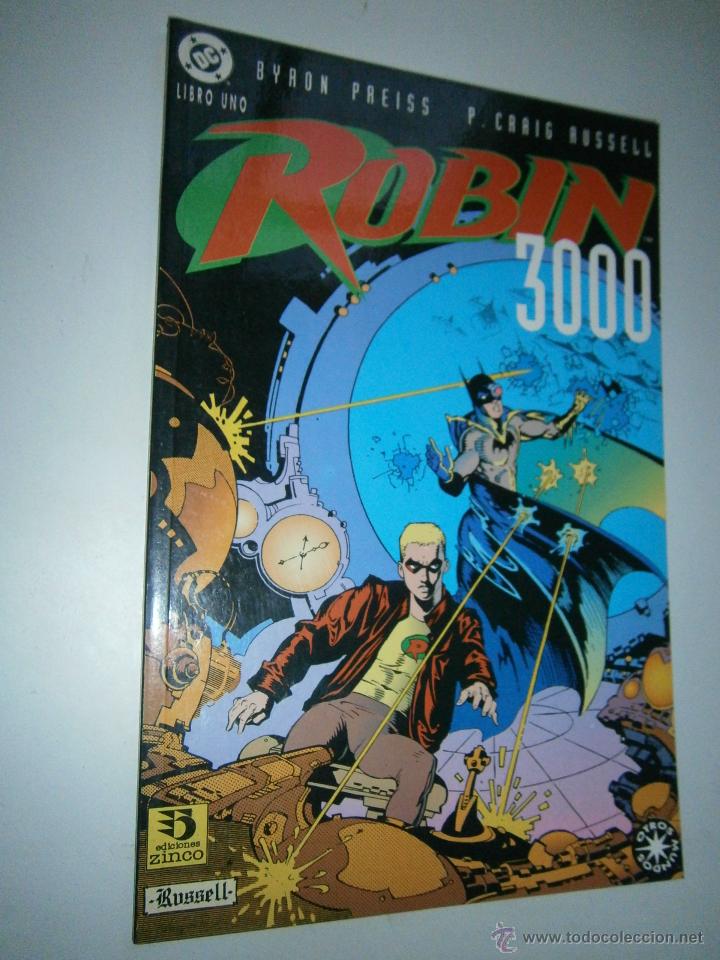 C&oacute;mics: ROBIN 3000 COMPLETA BYRON PREISS CRAIG RUSSELL BATMAN ZINCO DC COMICS EC - Foto 2