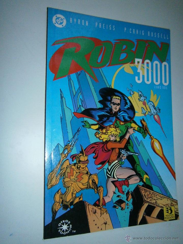 C&oacute;mics: ROBIN 3000 COMPLETA BYRON PREISS CRAIG RUSSELL BATMAN ZINCO DC COMICS EC - Foto 3