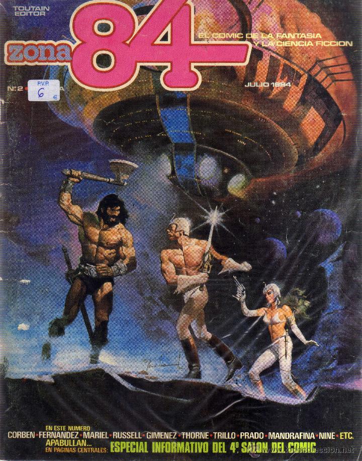 C&oacute;mics: ZONA 84 N&Uacute;MERO 2 - CJ90 - Foto 1