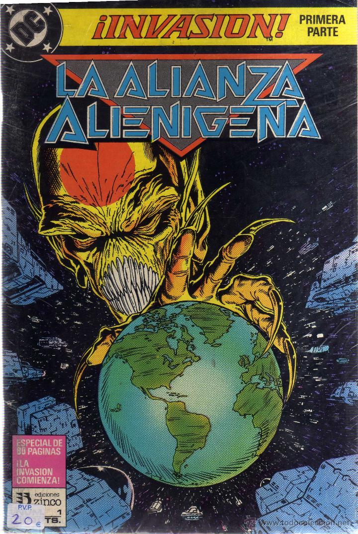 Comics: LA ALIANZA ALIENIGENA COMPLETA 8 N&Uacute;MEROS - CJ102