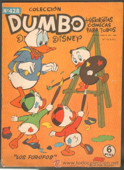 C&oacute;mics: COLECCI&Oacute;N DUMBO DE WALT DISNEY. 1&ordf; EPOCA. N&ordm;428. A-COMIC-4240 - Foto 1