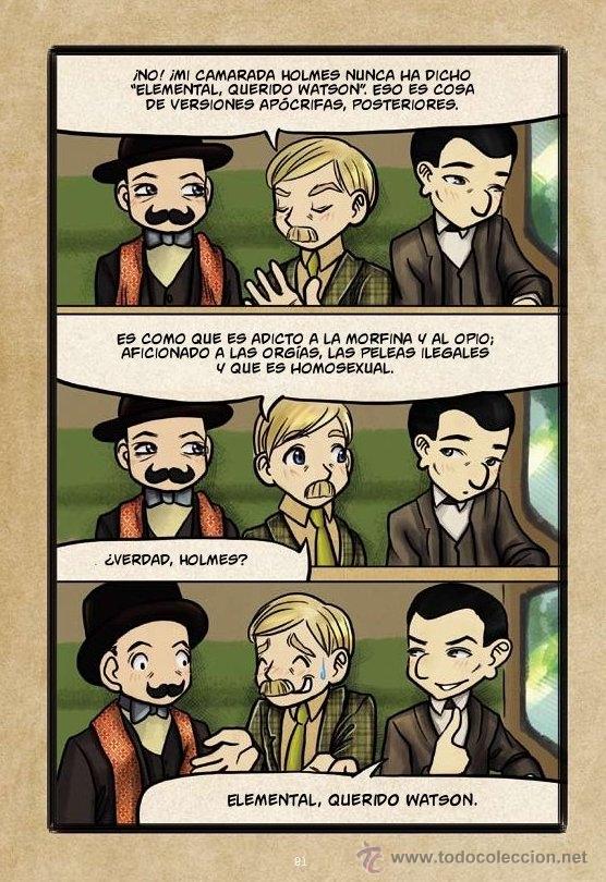 C&oacute;mics: C&oacute;mics. La vida secreta de Sherlock Holmes - TEBA LABORDE - Foto 5