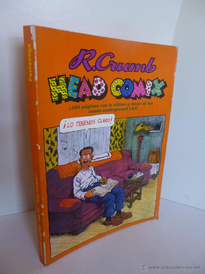 C&oacute;mics: HEAD COMIX ( ROBERT CRUMB) PASTANAGA SERIES BARCELONA 1979 - Foto 1