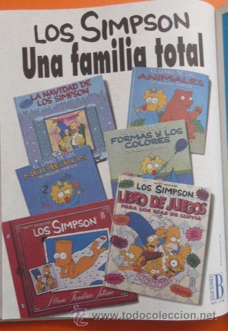 C&oacute;mics: PUBLICIDAD - COLECCION COMIC - LOS SIMPSON - Foto 1