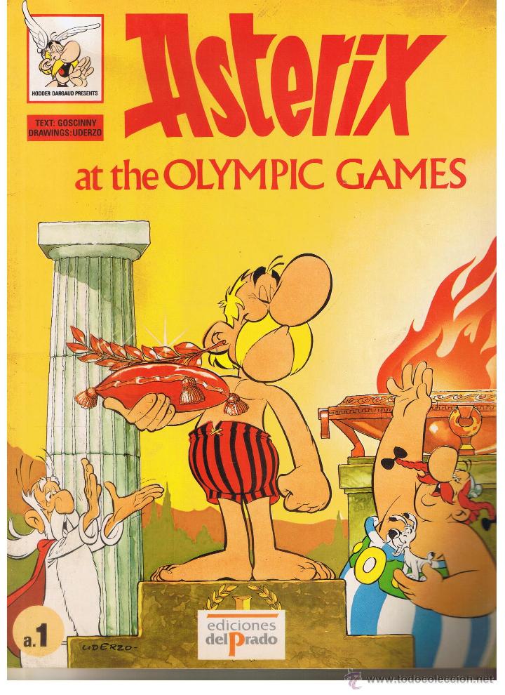 C&oacute;mics: ASTERIX AT THE OLYMPIC GAMES. N&ordm; 1. (EDICI&Oacute;N EN INGL&Eacute;S). EDICIONES EL PRADO. (C/A34) - Foto 1