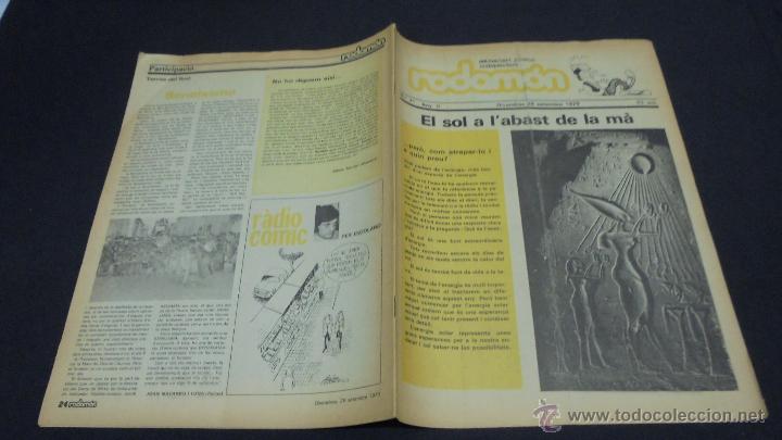 C&oacute;mics: RODAM&Oacute;N. N&ordm; 71. LL. M. PUIG. 28 SETEMBRE 1979. - Foto 1