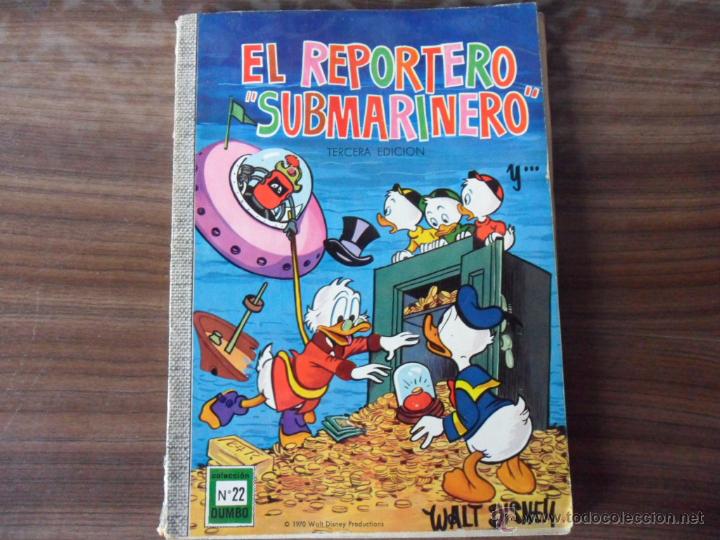 C&oacute;mics: coleccion dumbo n&ordm; 22 - el reportero submarinero - 3&ordf; edicion 1970