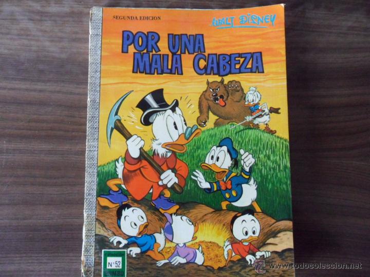 C&oacute;mics: coleccion dumbo n&ordm; 52 - por una mala cabeza - 2&ordf; edicion 1971