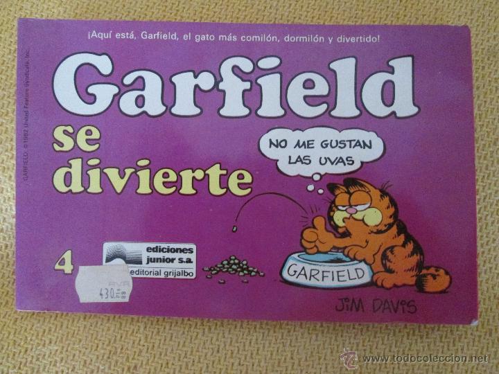 C&oacute;mics: Garfield de Jim Davis numero 4 : se divierte - Foto 1