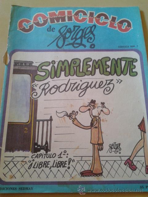 C&oacute;mics: COMICICLO N&ordm; 7 - FORGES - SIMPLEMENTE RODRIGUEZ - EDICIONES SEDMAY 1974 - Foto 1