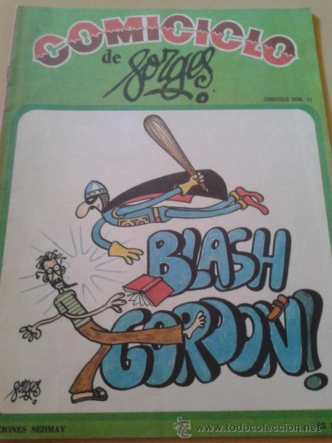 C&oacute;mics: COMICICLO N&ordm; 11 - FORGES - BLASH GORDON - EDICIONES SEDMAY 1974 - Foto 1