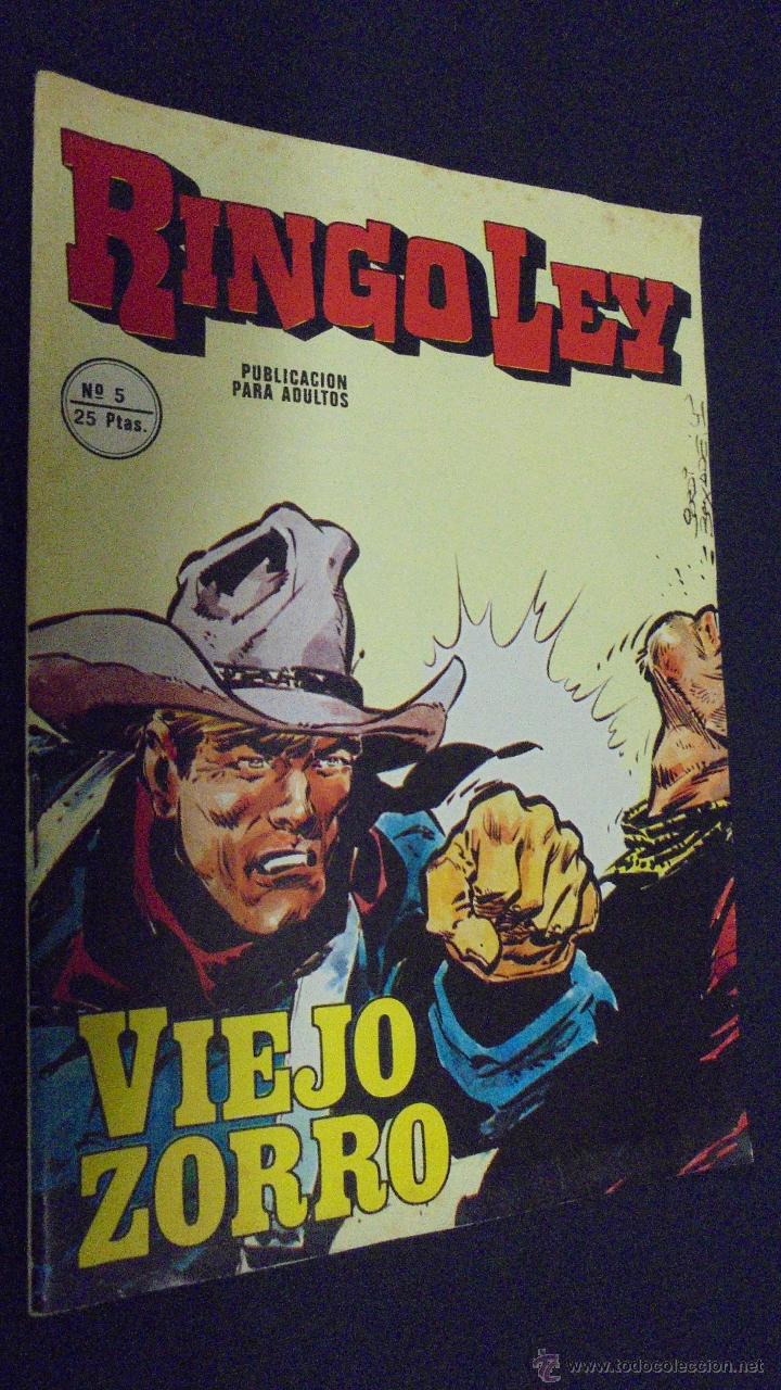 C&oacute;mics: RINGO LEY. N&ordm; 5. VIEJO ZORRO.EDICIONES ALONSO. - Foto 1
