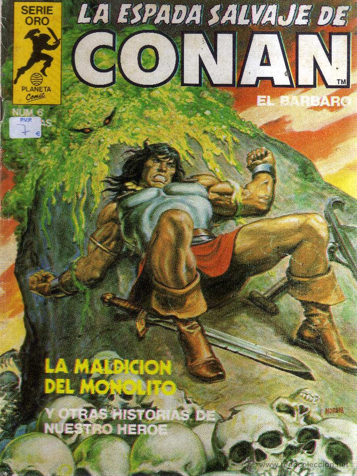 C&oacute;mics: LA ESPADA SALVAJE DE CONAN N&Uacute;MERO 6 - CJ189 - Foto 1