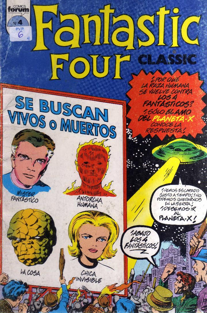 C&oacute;mics: Fantastic Four N&ordm; 4 - Forum - CJ191 - Foto 1