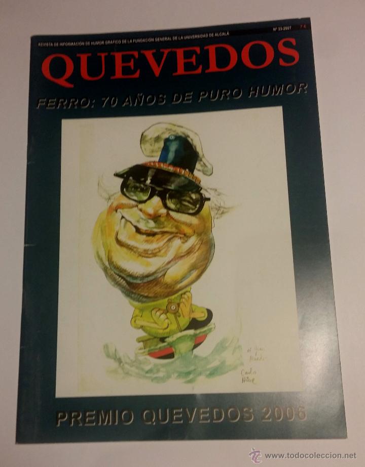 C&oacute;mics: QUEVEDOS n&ordm; 33 - REVISTA DE HUMOR GR&Aacute;FICO DE LA UNIVERSIDAD DE ALCAL&Aacute;