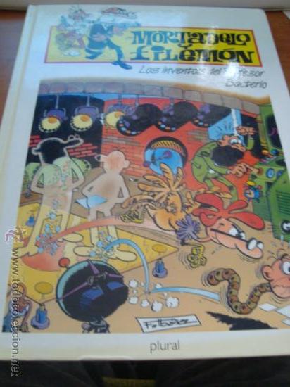 C&oacute;mics: MORTADELO Y FILEMON, LOS INVENTOS DEL PROFESOR ACTERIO , PLURAL, 2000 - Foto 1