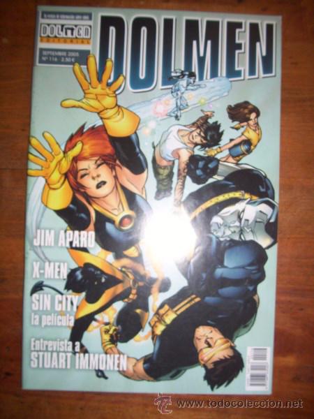 Comics : DOLMEN : La revista de informaci&oacute;n sobre c&oacute;mic. Septiembre 2005 ; N&ordm; 116