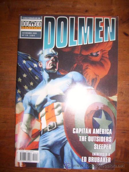 Comics: DOLMEN : La revista de informaci&oacute;n sobre c&oacute;mic. Noviembre 2005 ; N&ordm; 118
