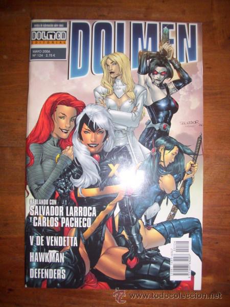 Comics : DOLMEN : Revista de informaci&oacute;n sobre c&oacute;mic. Mayo 2006 ; N&ordm; 124