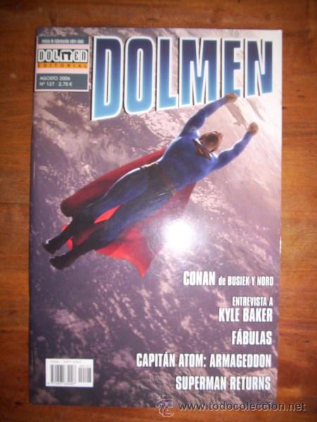 Comics : DOLMEN : Revista de informaci&oacute;n sobre c&oacute;mic. Agosto 2006 ; N&ordm; 127