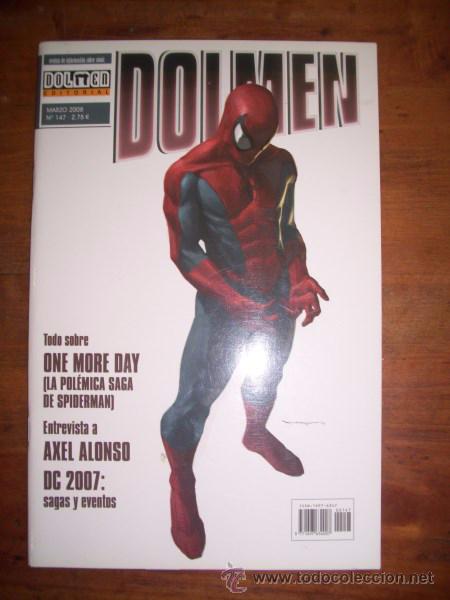 Comics : DOLMEN : Revista de informaci&oacute;n sobre c&oacute;mic. Marzo 2008 ; N&ordm; 147
