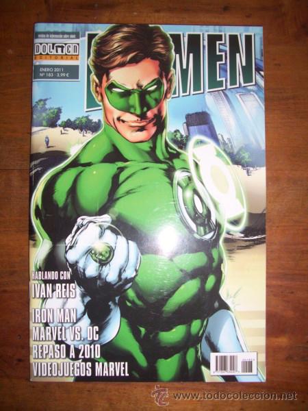 Comics : DOLMEN : Revista de informaci&oacute;n sobre c&oacute;mic. Enero 2011 ; N&ordm; 183