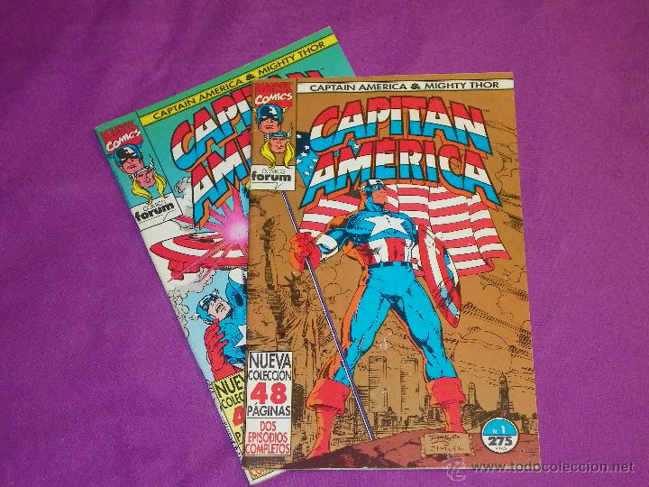C&oacute;mics: CAPITAN AMERICA & MIGHTY THOR - N&ordm;S 1 Y 2 - Foto 1