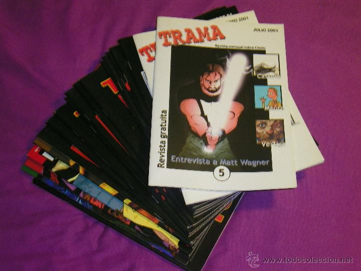 C&oacute;mics: REVISTA TRAMA - VARIOS NUMEROS - Foto 1