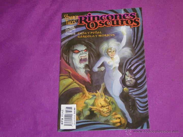 C&oacute;mics: RINCONES OSCUROS STRANGE TALES - CAPA Y PU&Ntilde;AL GARGOLA Y MORBIUS - Foto 1