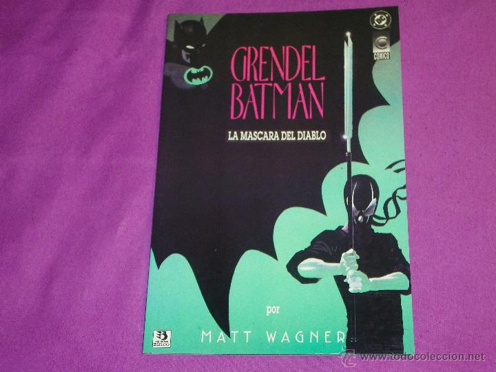 C&oacute;mics: GRENDEL BATMAN - LA MASCARA DEL DIABLO - ( MATT WAGNER ) - Foto 1
