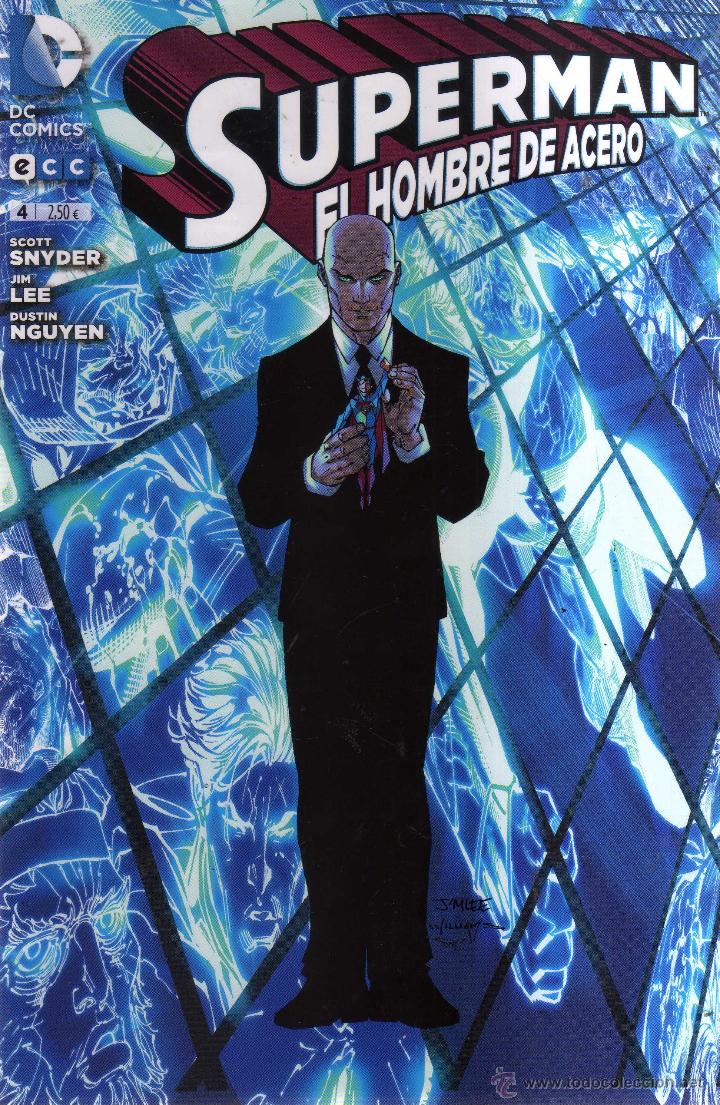 C&oacute;mics: SUPERMAN EL HOMBRE DE ACERO N&ordm; 4 - ECC - CJ194 - Foto 1