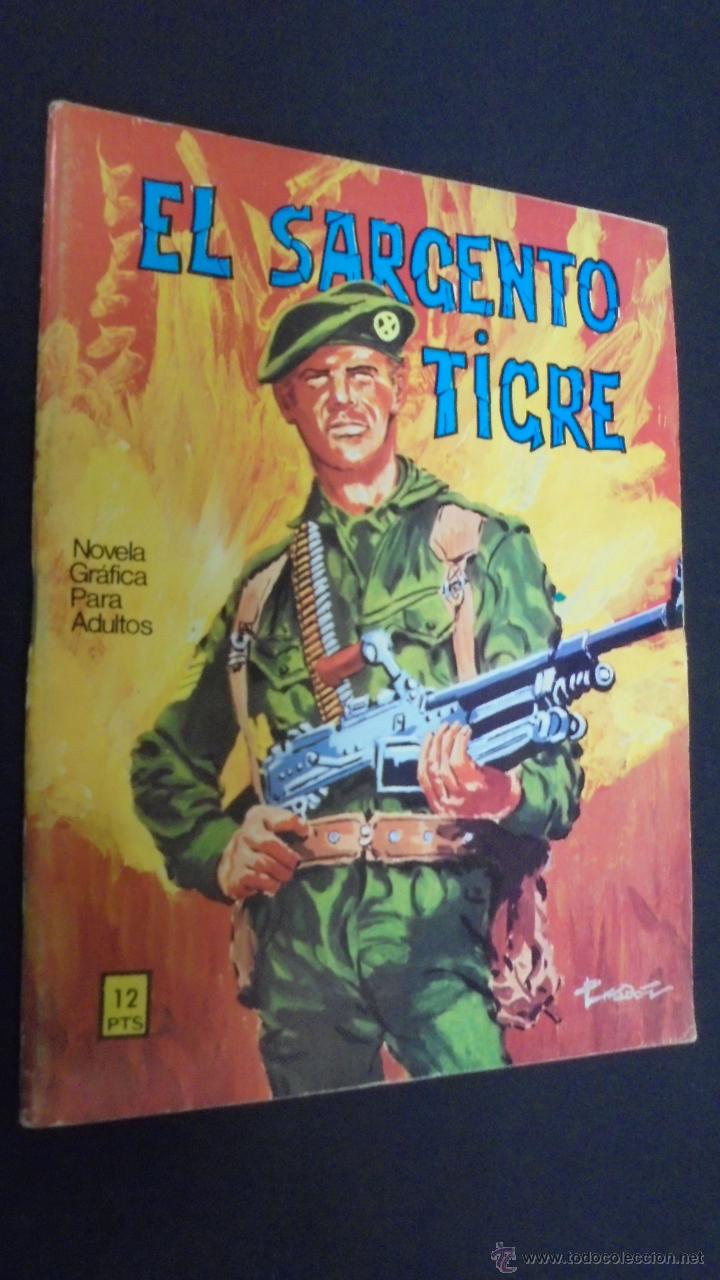 C&oacute;mics: EL SARGENTO TIGRE. N&ordm; 3. VILMAR EDICIONES. 1972. - Foto 1