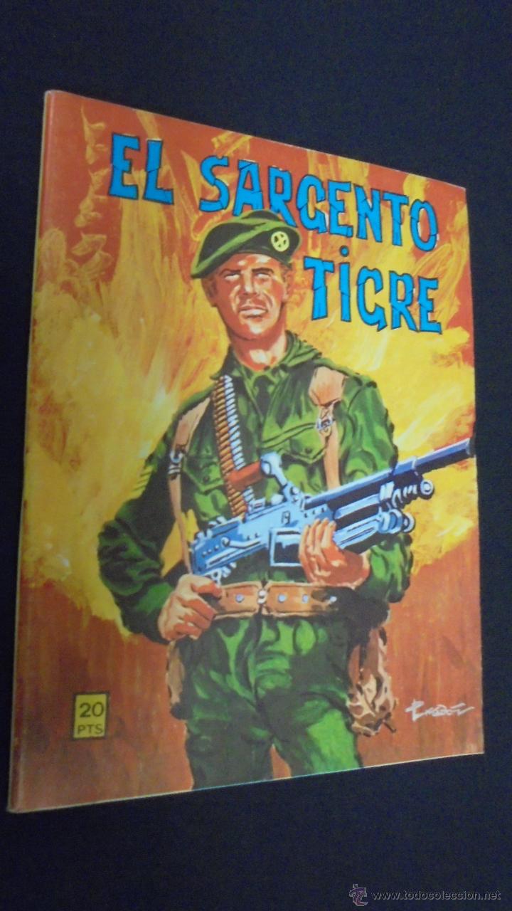 C&oacute;mics: EL SARGENTO TIGRE. N&ordm; 3. VILMAR EDICIONES. 1972. - Foto 1