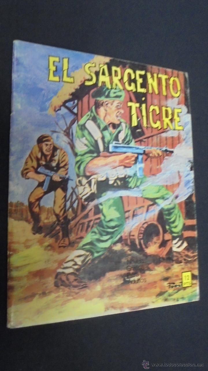 C&oacute;mics: EL SARGENTO TIGRE. N&ordm; 8. VILMAR EDICIONES. 1972. - Foto 1