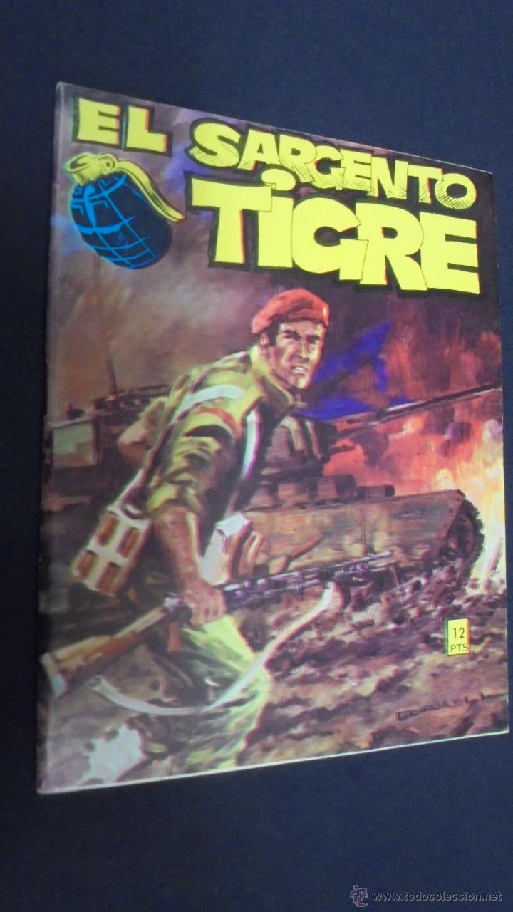 C&oacute;mics: EL SARGENTO TIGRE. N&ordm; 14. VILMAR EDICIONES. 1972. - Foto 1