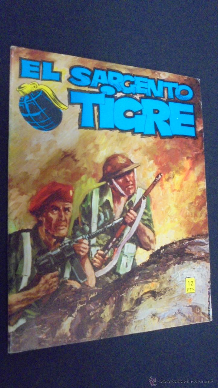 C&oacute;mics: EL SARGENTO TIGRE. N&ordm; 16. VILMAR EDICIONES. 1972. - Foto 1
