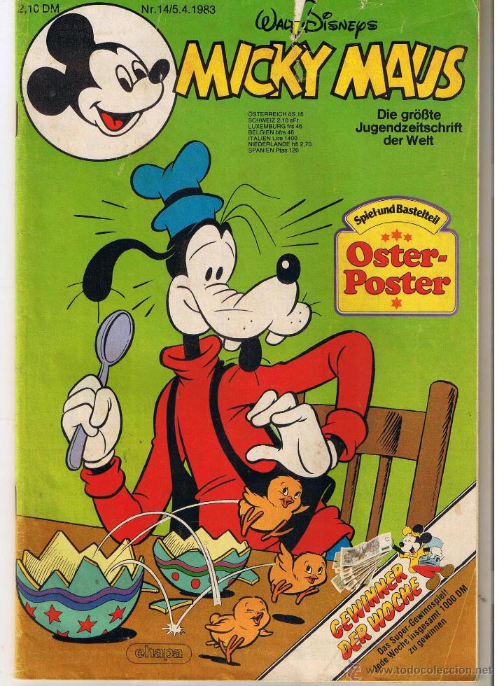 C&oacute;mics: MICKY MAUS.  EDICION EN ALEMAN. (RF.MA) C/36 - Foto 1