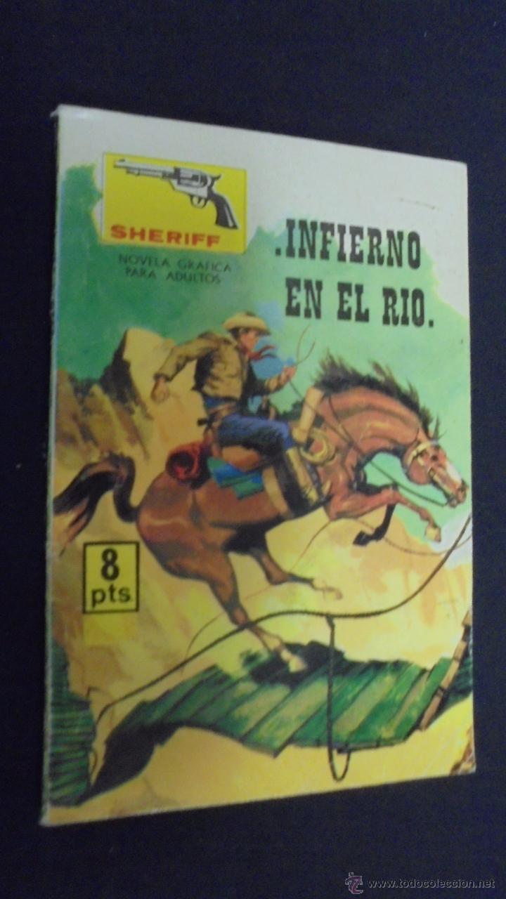 C&oacute;mics: SHERIFF. N&ordm; 88. INFIERNO EN EL RIO. VILMAR EDICIONES. 8 PTS. - Foto 1