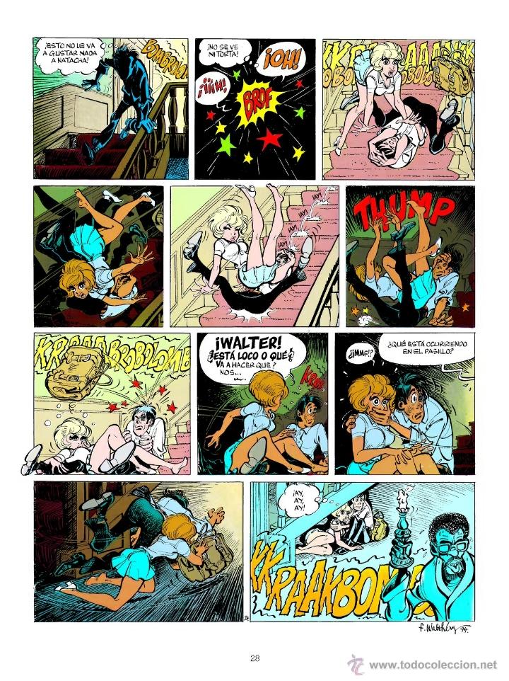 C&oacute;mics: C&oacute;mics. NATACHA 02 - WALTHERY (Carton&eacute;) - Foto 2