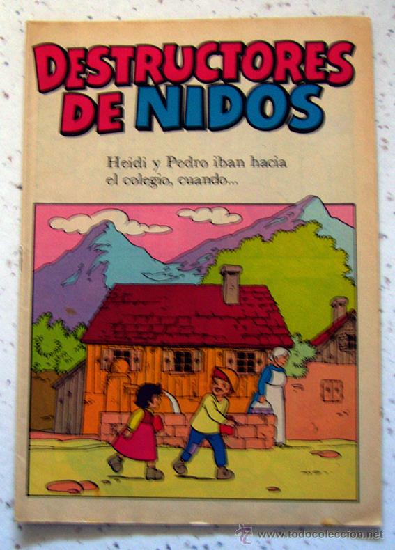 C&oacute;mics: TEBEO-COMIC - HEIDI . DESTRUCTORES DE NIDOS - Foto 1