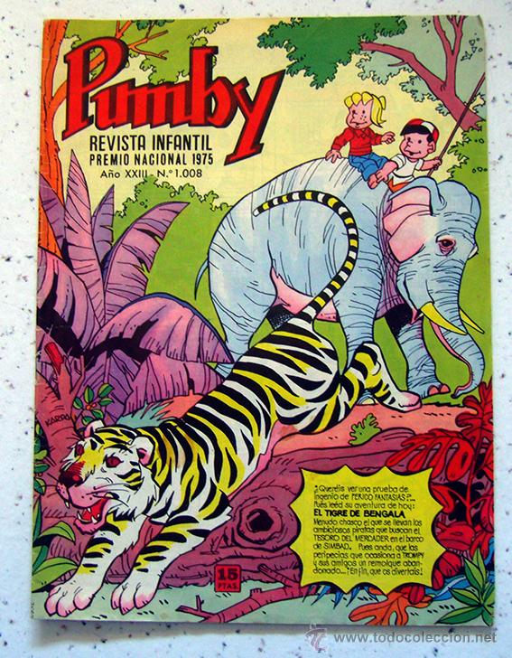 C&oacute;mics: TEBEO-COMIC - PUMBY . NUMERO 1008 - Foto 1