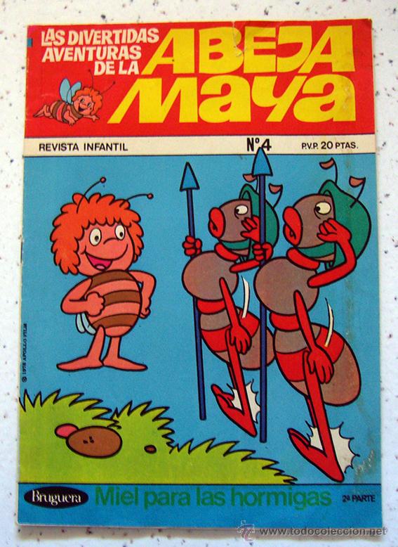 C&oacute;mics: TEBEO-COMIC . ABEJA MAYA . NUMERO 4 . EDITORIAL BRUGUERA . 1978 - Foto 1