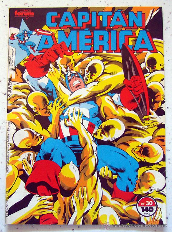 C&oacute;mics: COMIC . CAPITAN AMERICA . COMICS FORUM . NUMERO 30 - Foto 1