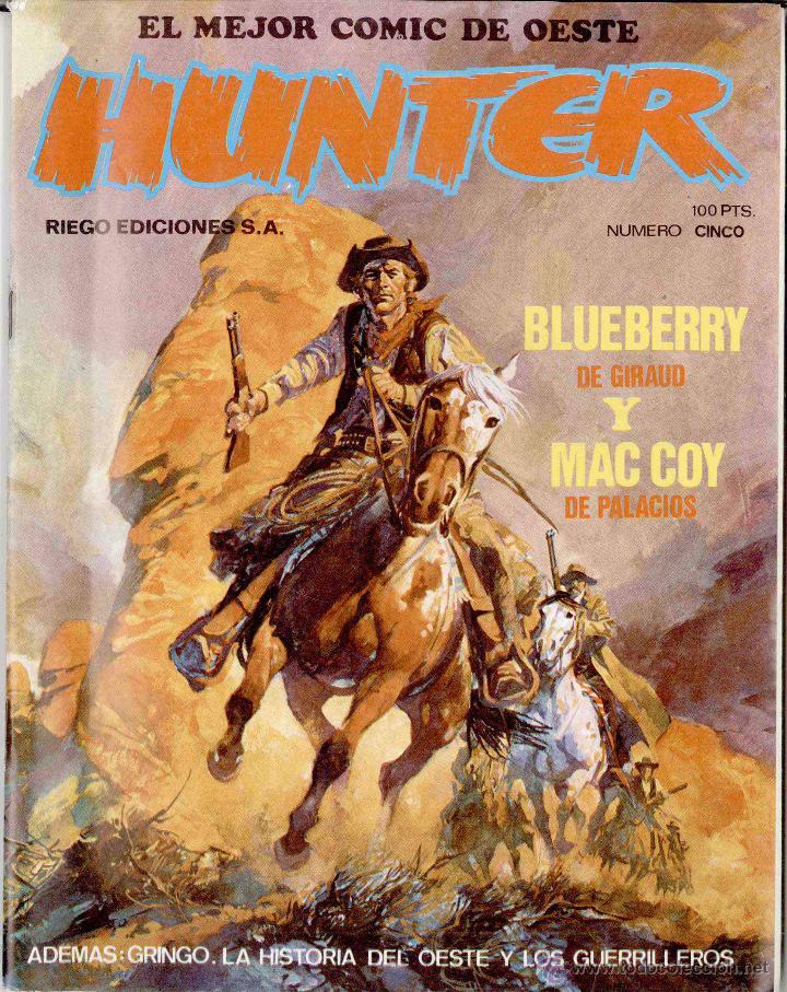 C&oacute;mics: HUNTER N&ordm;5 , RIEGO EDICIONES - Foto 1