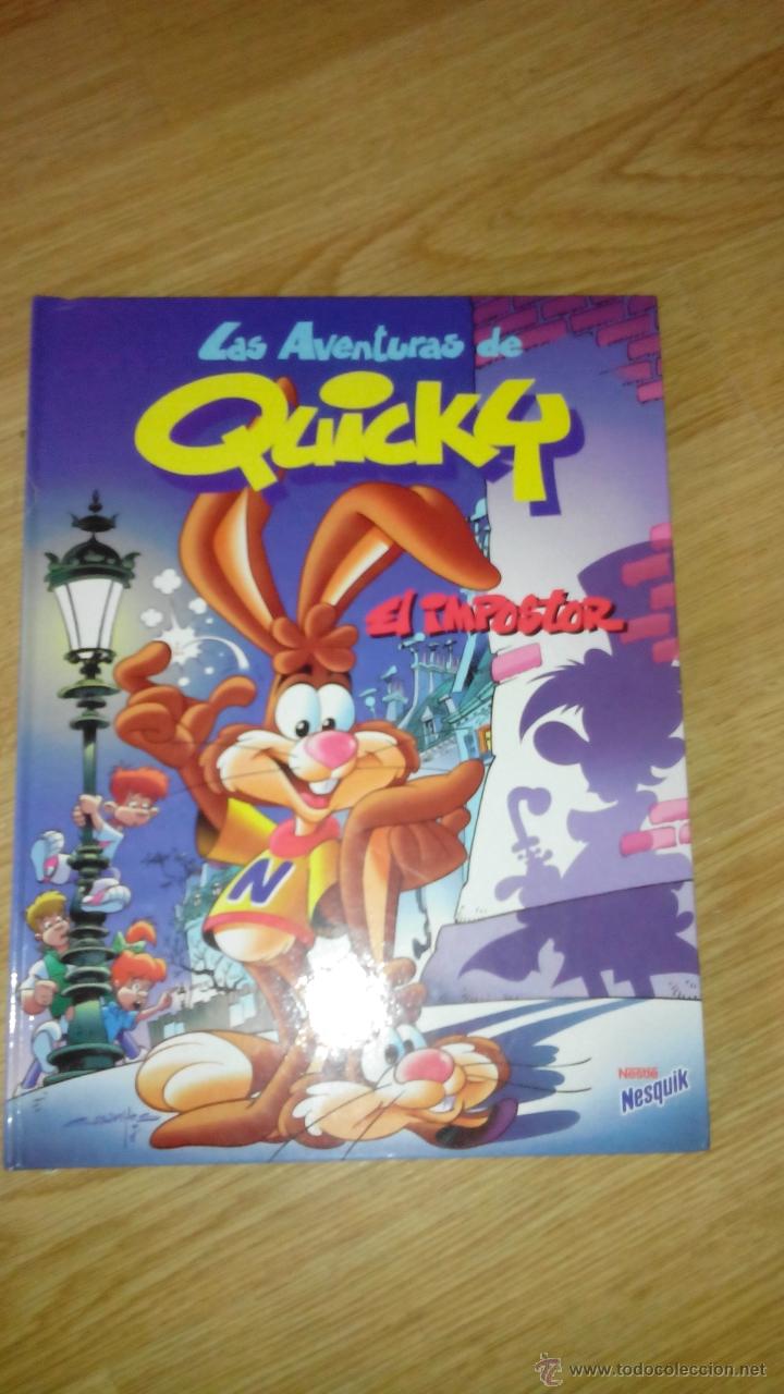 C&oacute;mics: LAS AVENTURAS DE QUICKY - EL IMPOSTOR - NESTLE - NESQUIK - Foto 1