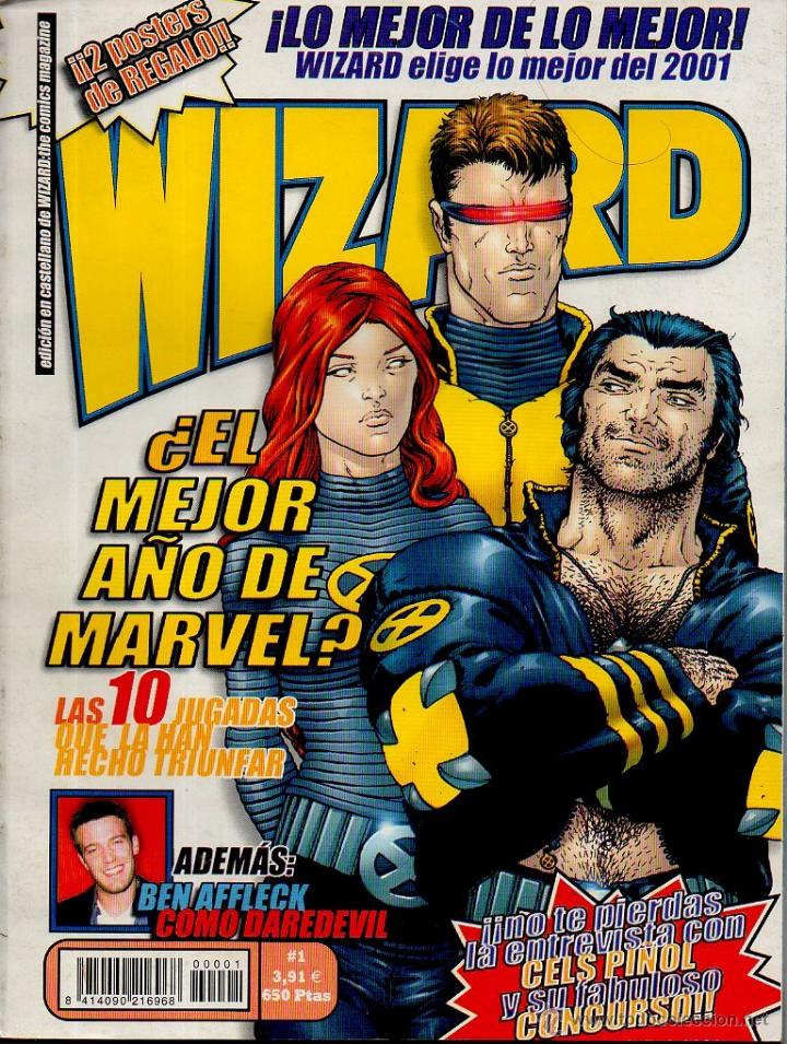 C&oacute;mics: Revista Wizard N&ordm;1 Marzo 2002. - Foto 1