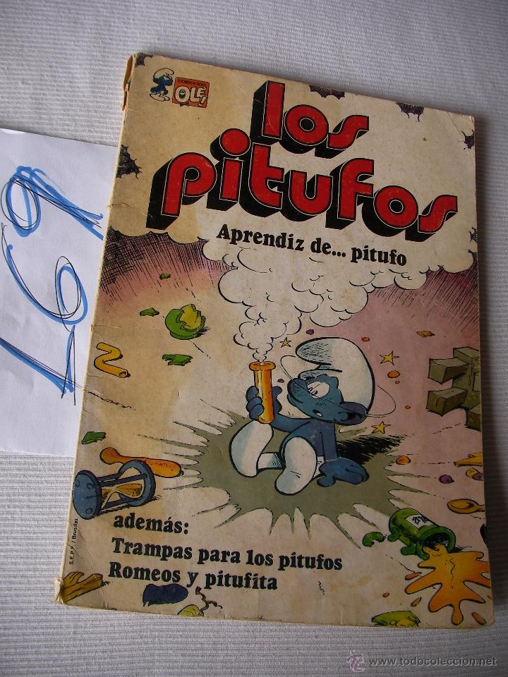 C&oacute;mics: COMIC OLE - LOS PITUFOS - EL APRENDIZ DE PITUFO - ENVIO GRATIS A ESPA&Ntilde;A - Foto 1