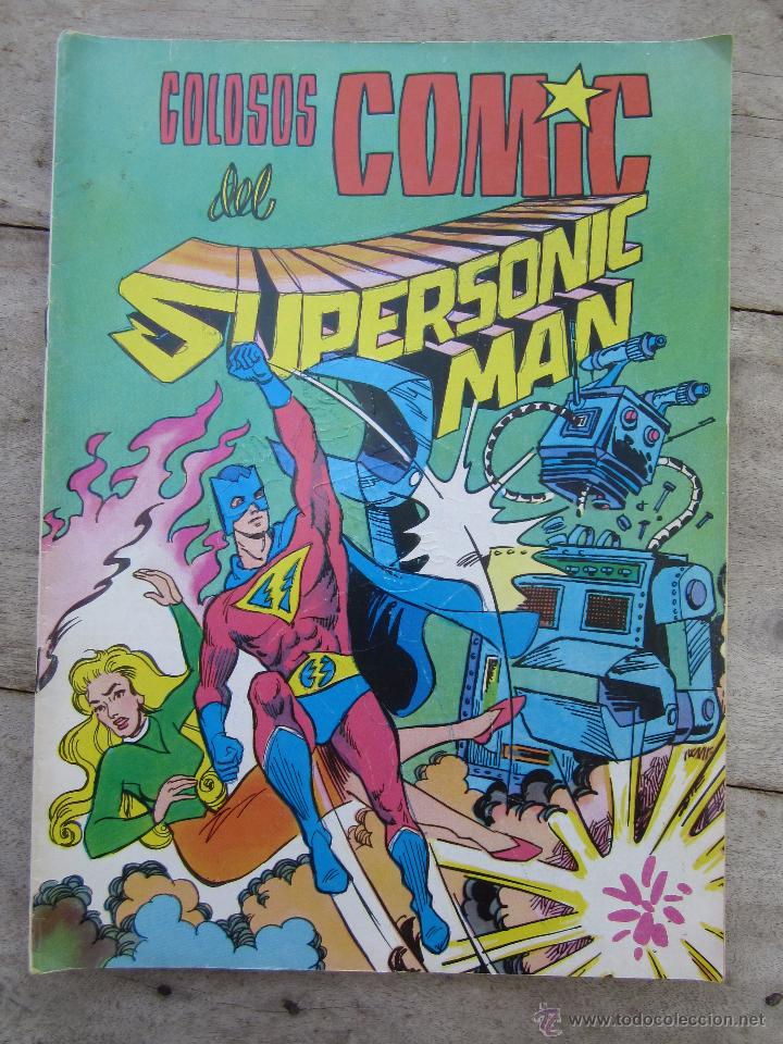 C&oacute;mics: colosos del comic , supersonic man, numero 3 - Foto 1